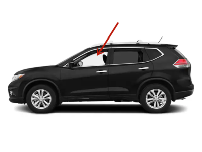 2014-2020 Nissan Rogue Door Shell Painted (Rear | Passenger-Side 2014-2020 Nissan Rogue Door Shell Painted (Rear | Passenger-Side