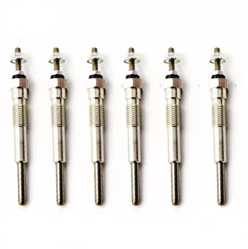 6pcs 1HZ Glow Plugs 19850-64031 for Toyota Landcruiser HDJ80 HDJ81 4.2L 12V