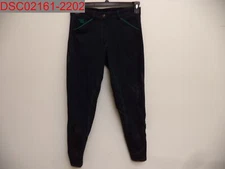 Stain, Piper Original by SmartPak Womens Navy High-Rise Knee Patch Breeches, 28L