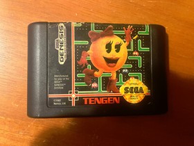 Ms. Pac-Man (Sega Genesis, 1991) -- MS PAC MAN for GENESIS
