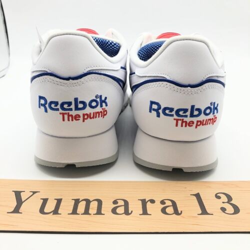 Reebok Classic Leather Pump Footwear blanco azul GW4727 talla para hombre - Imagen 6 de 17
