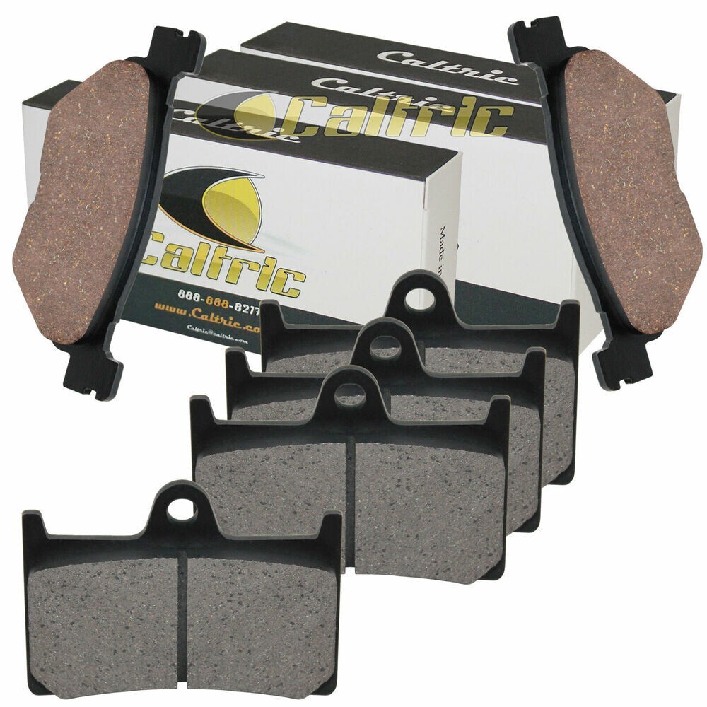Caltric Semi-Metallic Brake Pads Front/Rear For Yamaha XV1900 Raider XV19C 2008-2017 1 thumbnail image