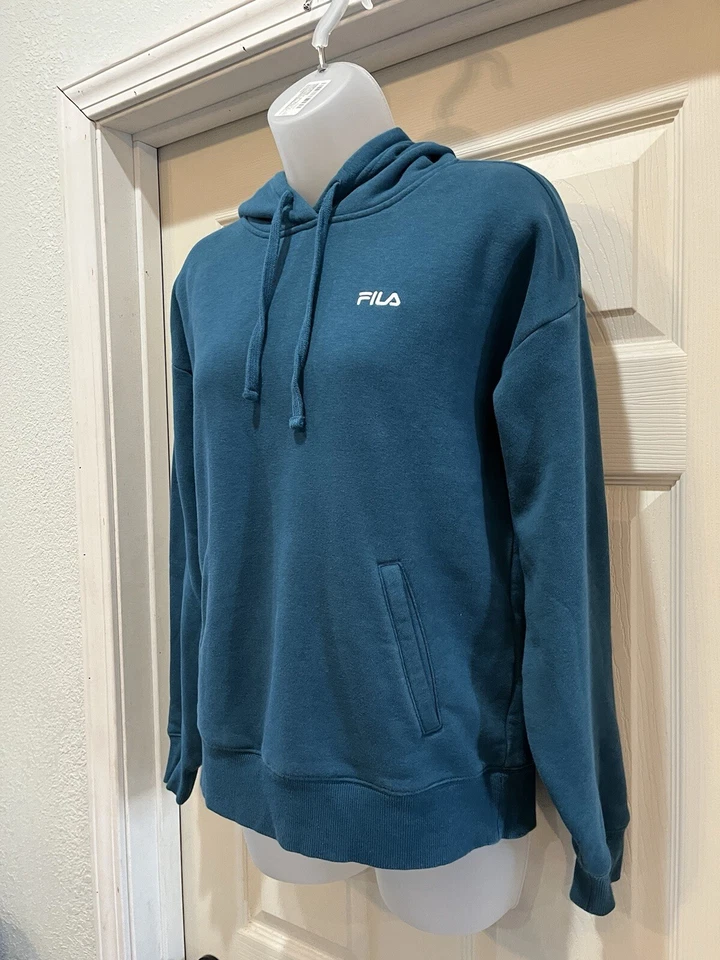 Sudadera con capucha de lana de manga larga Fila para mujer Foto 3 de 4