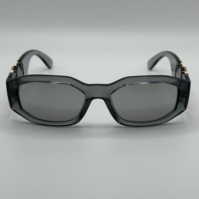 NEW VERSACE Sunglases VE4361 311/6G Transparent Grey/Light Grey