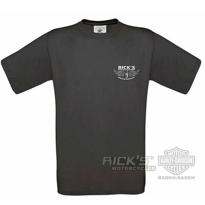 Rick´s Motorcycles ''Custom City Baden-Baden'' T-Shirt Grau 33-CG2017