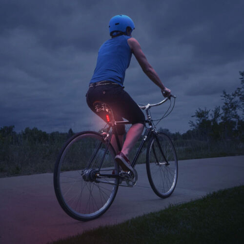 Nite Ize Radiant 50 Day-Safe Flash Bike/Bicycle/Cycle Mount Back/Tail Red Light - Picture 4 of 4