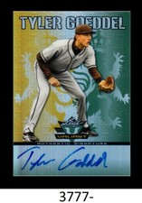 1-2011 LEAF VALIANT AUTO TYLER GOEDDEL PHILLIES CARD#VA-TG2 !
