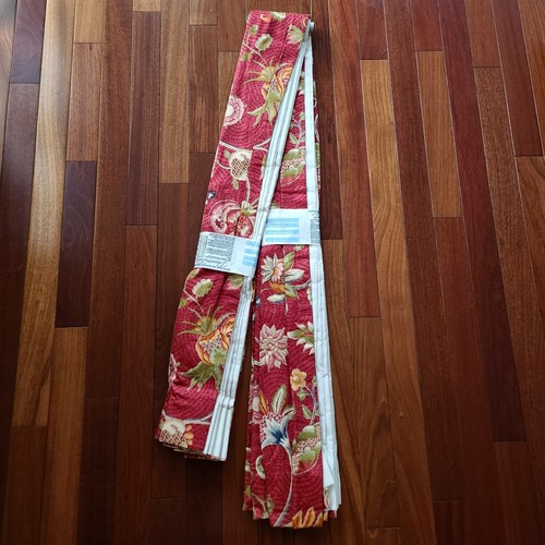 2 Qualitätsstoff Exotische Blumen Ranken Textil Meterware Vorhänge/Gardinen 33x94 - Bild 4 von 17