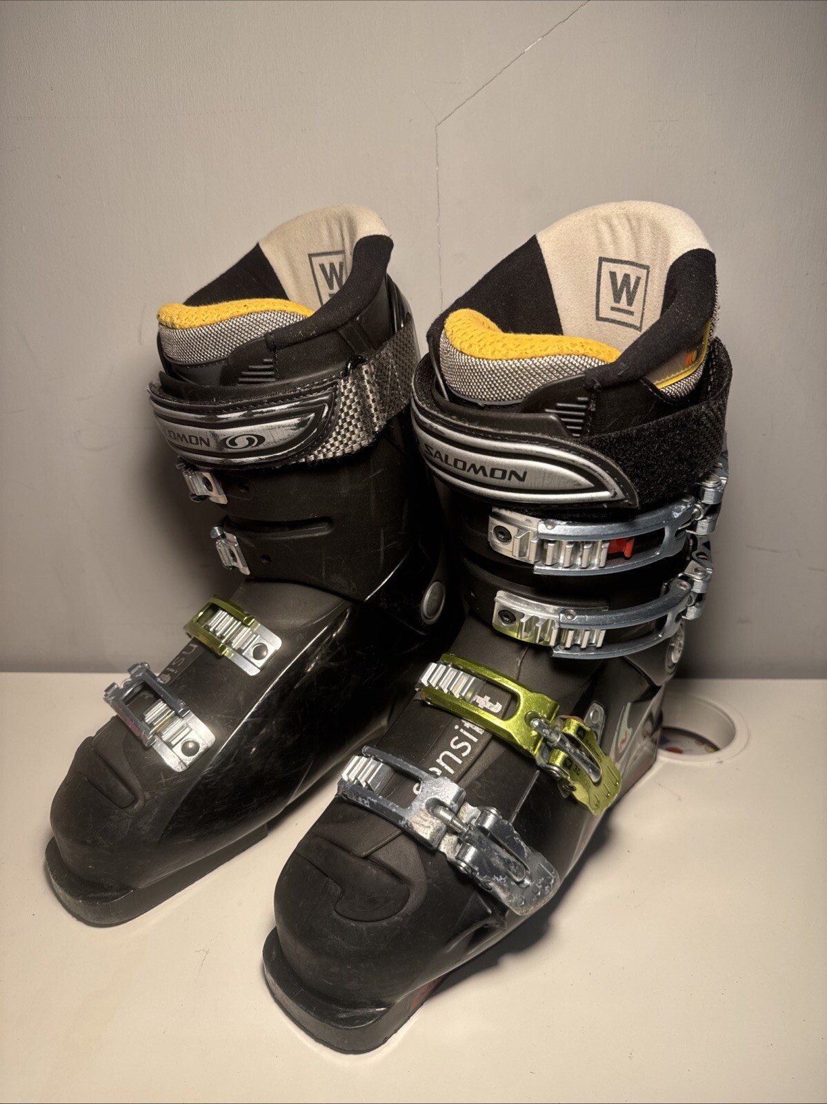 Scarponi da sci Salomon X Wave 8.0 Flex 90 Carbon Link Sensifit misura 295 mm 25 25 5
