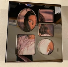 NEW 4X6 Photo Album Book Silver Album  4 X 6 "