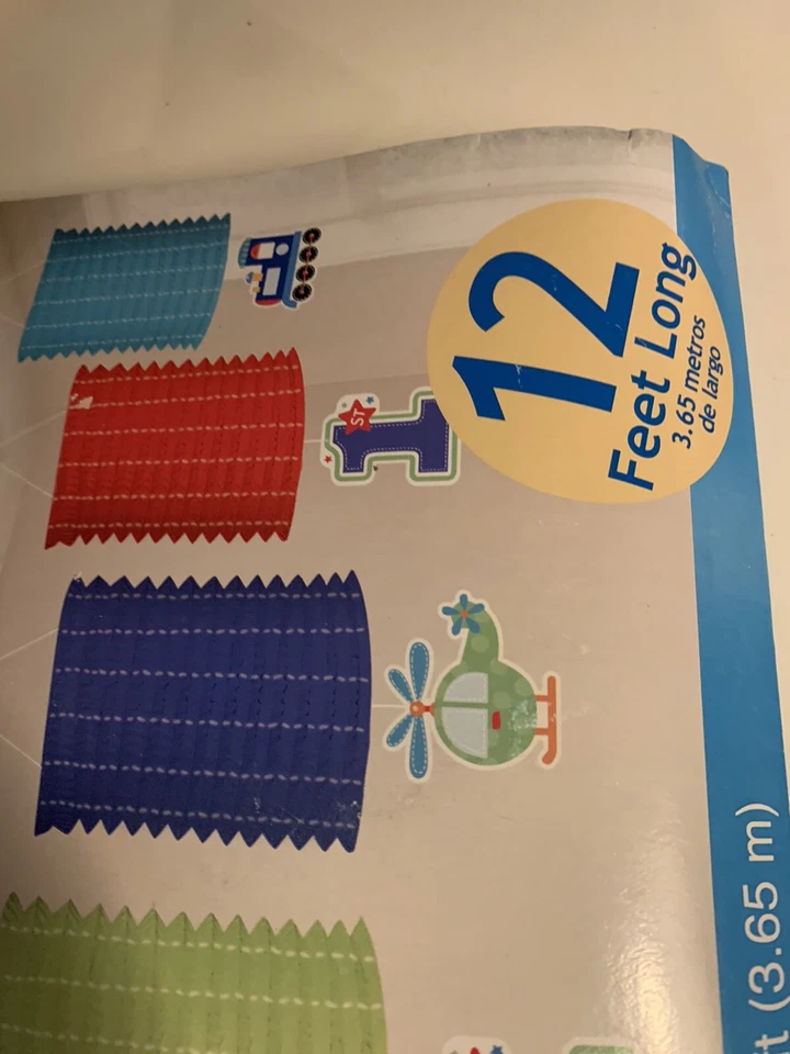 Guirnalda linterna decoración niño fiesta cumpleaños primer vehículo tren camión multicolor Foto 4 de 4