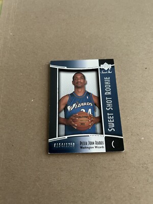 2004-05 Upper Deck Sweet Shot Rookie RC #d/1250 Peter John Ramos Wizards