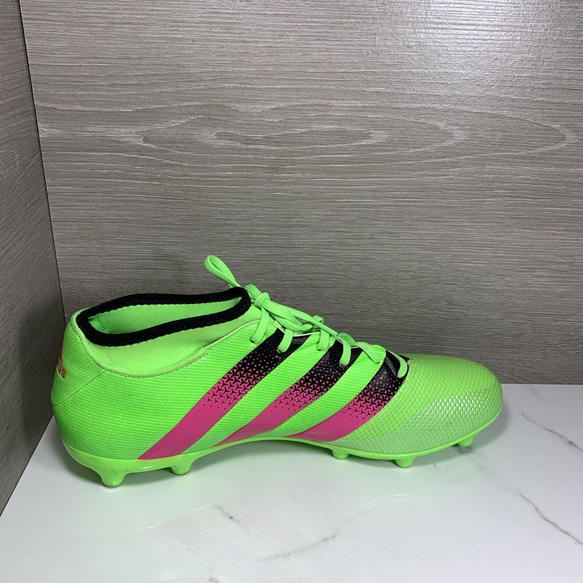 ADIDAS ACE 16.3 FG FOOTBALL SOCCER CLEATS BOOTS SIZE 48 AQ2555