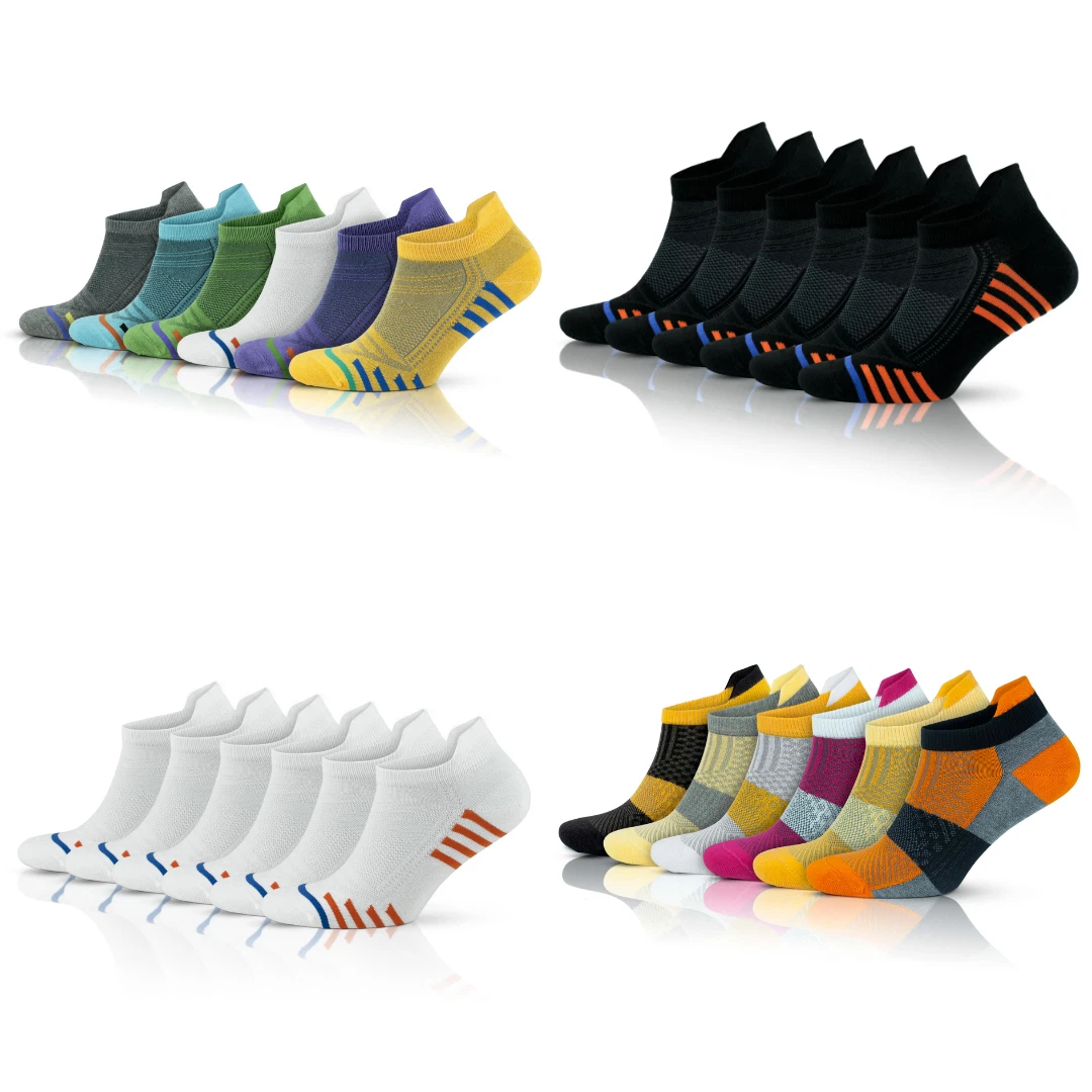 Women's Bamboo Running Socks, seamless trainer socks, soft ankle sock UK 4-7