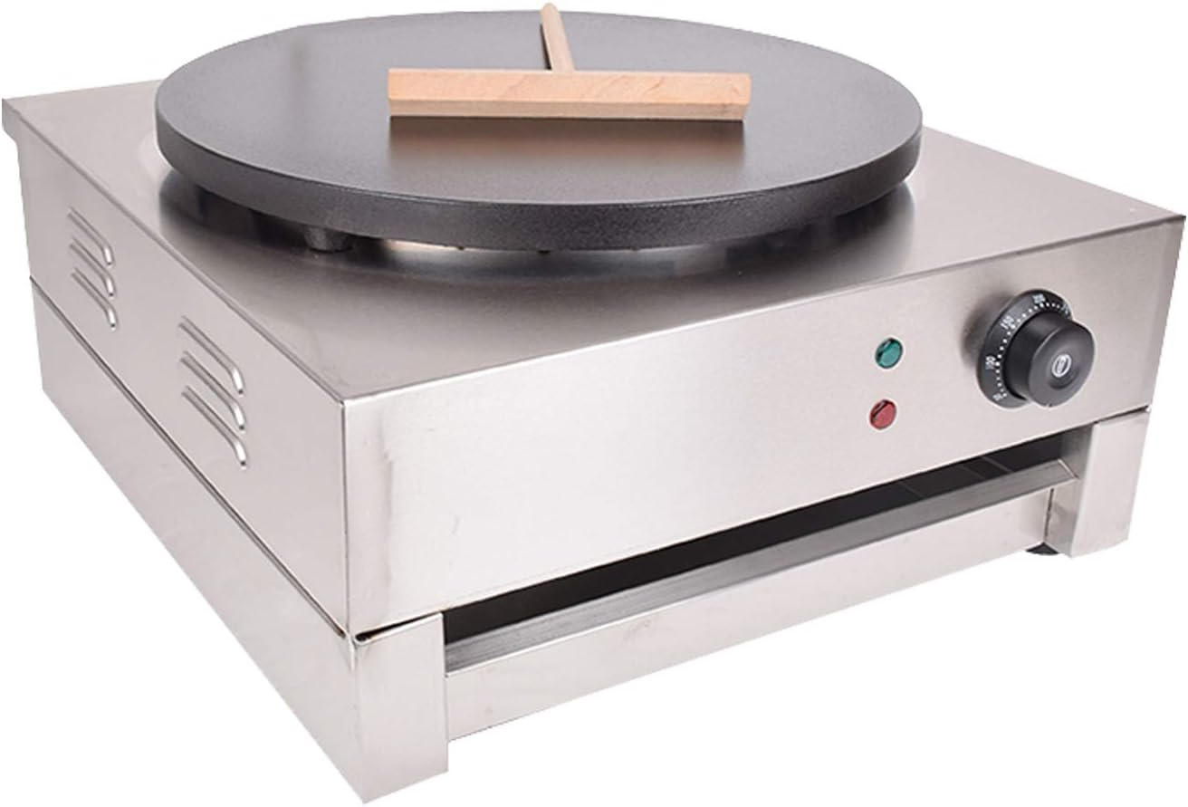16-Inch Electric Crepe Maker Machine for Pancakes and Flatbreads