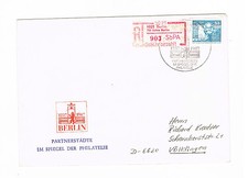 GDR Letter With Einschreibemarken Nach West Germany Used
