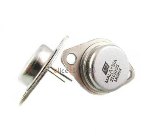 Lot De 10 Transistors MOTOROLA/ST 2N6059 TO-3 - Neufs Sous Blister, Origine Chine