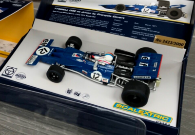 SCALEXTRIC 1/32 Legends Tyrrell 002 Francis Cevert Slot Car 1/3000