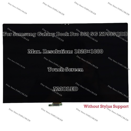 Samsung Galaxy Book Pro 360 5G NP935QDB 13.3" FHD OLED Assemblage Écran Tactile - Picture 8 of 13