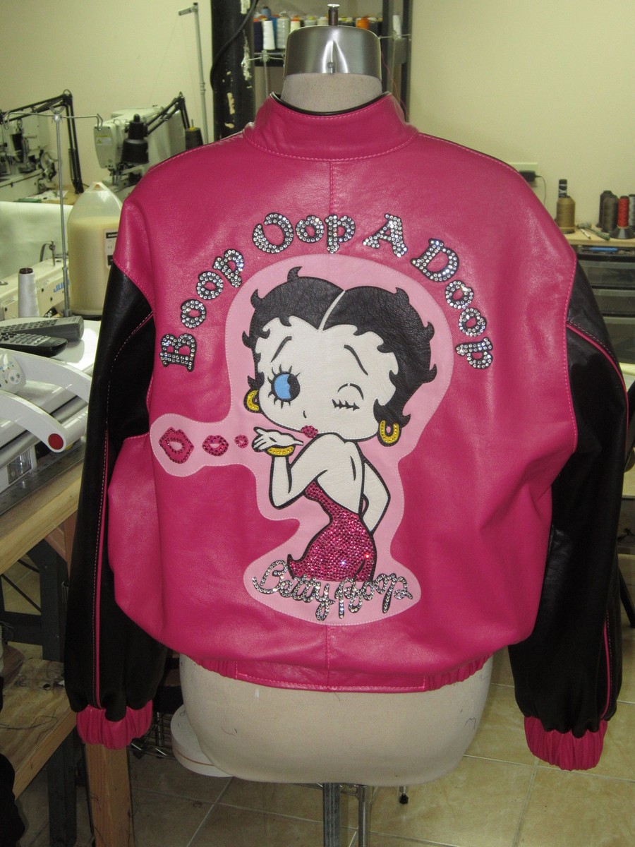 Women's Betty Boop Leather Jacket | eBay Women's Betty Boop Leather Jacket | eBay