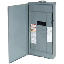 QO 150 Amp 8-Space 16-Circuit Outdoor Main Breaker Load Center with Feed-Thru...