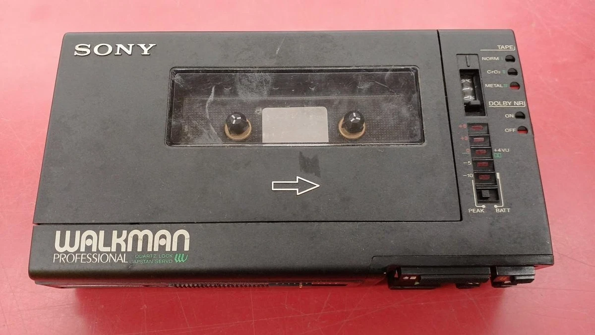 vintage sony portable audio gear - WM-D6C Walkman Pro plus radios