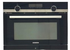Produktbild - Siemens CP565AGS0 iQ500 Einbau-Mikrowelle mit Dampfgarfunktion Edelstahl