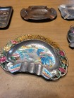 VINTAGE State Trinket Dish Ashtray Lot Tray Metal Souvenir Lot Of 7 — photo 8