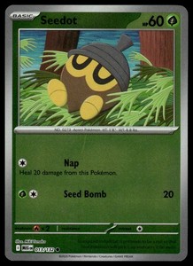 Pokemon Mega Evolution #013/132 Seedot Reverse Holo