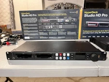 Blackmagic Design HyperDeck Studio HD Pro Recorder In Excellent Condition