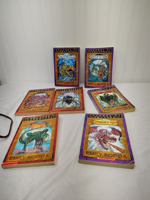 #ad Lot of 7 Deltora Quest and Dragons of Deltora Novels Emily Rodda $15.00