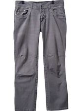 Kuhl Kanvus Mens Jeans Size 36x30 Grey Vintage Patina Dye Cotton