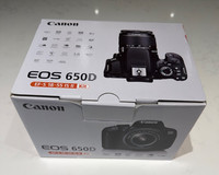 Canon EOS 650D DSLR Camera - New Boxed