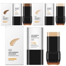 3 In 1 Anti-Wrinkle Foundation Stick SPF 50 , Hydrating Eraser Foundation NEW