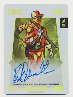 Bo Jackson Battle Arena Inspired Glow Auto Buckshot Buck Showalter #BFA-76 10/25