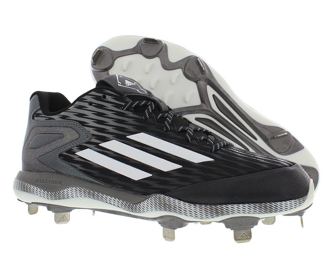 Adidas PowerAlley 3 Mens Shoes Size 14 Color BlackCharcoalGrey 11590₽