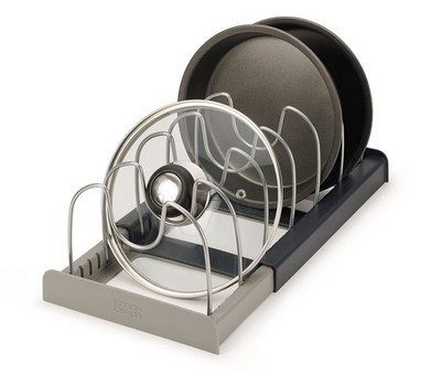 Joseph Joseph DrawerStore Expanding Cookware Organizer, Space saving storage for