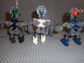 LEGO BIONICLE - MATORAN OF METRU NUI - Lot of 6 - 8607 8608 8609 8610 8611 8612