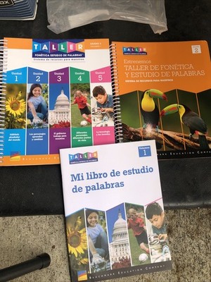 Benchmark Education Taller de Fonetica y Estudio de Palabras Texas Grade 2