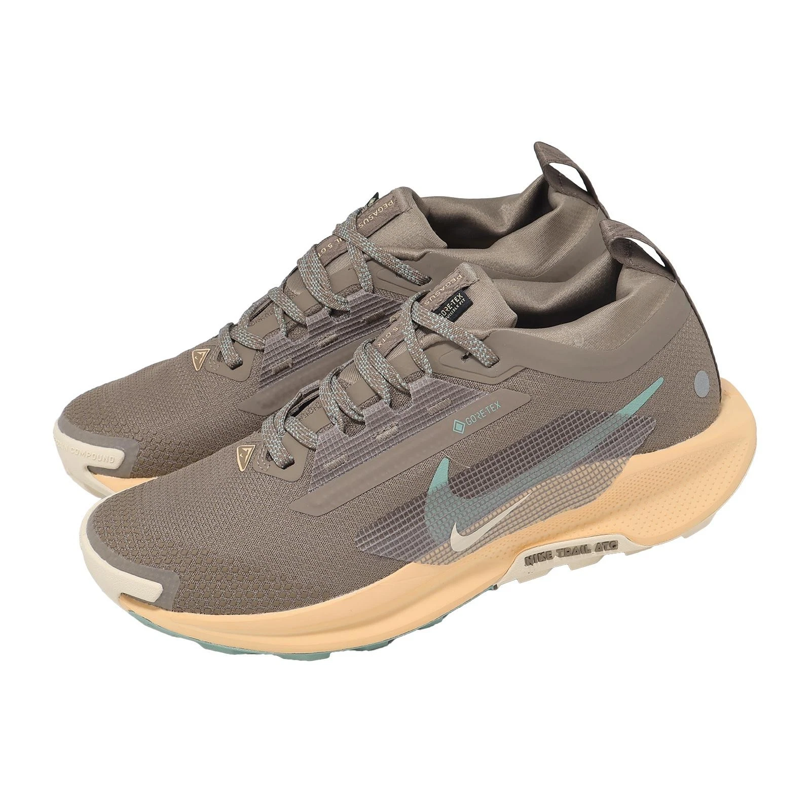 Nike Wmns Pegasus Trail 5 GTX Gore-Tex Mink Brown Women Road Running FQ0912-200