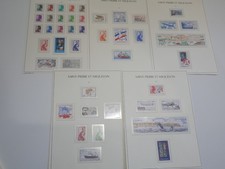 SAINT PIERRE ET MIQUELON LOT 45 TIMBRES NEUFS** DE 1986 A 88. BONNE VALEUR