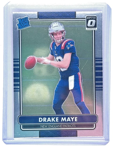 2024 Panini Donruss Optic Drake Maye #3 2014 Retro Series Rated Rookie Patriots