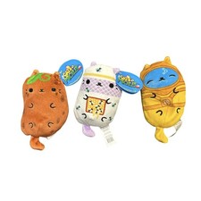 Cats Vs Pickles Bean Bag Plush Toy Set Of 3 Cousteau, Bzzzzzz, Spud