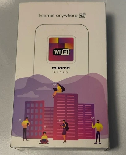 Muama Ryoko 4G LTE WiFi Portable Wireless Router Hotspot New Open Box - product listing photo