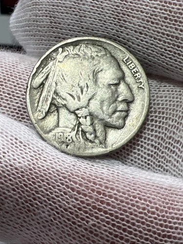 1918 Full Date 3/4 Horn Higher Grade Buffalo Nickel -  Better Date US Coin!