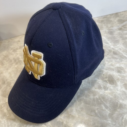 Notre Dame Cap Black Adult S1ze Top of the World One Fit - Picture 2 of 9
