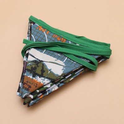3 M Dreieckige Flagge Wimpelfahnen Wimpel-Banner-Flaggen Partybanner