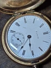 ​Antique 1911 Elgin 15J Pocket Watch 0s Fahys Bristol 25yr GF Inscribed...