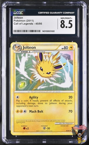 Jolteon graded CGC 8.5 for sale on eBay