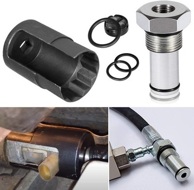 For 2003-2010 Ford 6.0L IPR Valve Socket and Air Test Fitting Tool Kit Injector